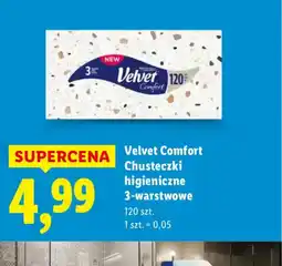 Lidl Velvet Comfort Chusteczki higieniczne oferta