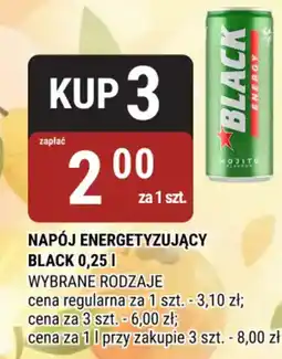 bi1 Napój energetyzujący black oferta
