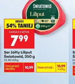Biedronka Swiatowid Ser żółty Liliput oferta