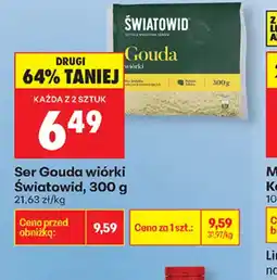 Biedronka Swiatowid Ser Gouda wiórki oferta
