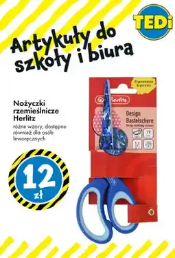 Tedi Nożyczki rzemieślnicze różne wzory, dostępne również dla osób leworęcznych oferta