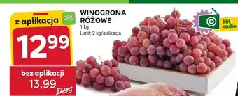 Winogrona różowe