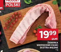 Stokrotka Żeberka wieprzowe paski ekstra mięsne oferta