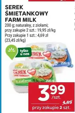 Stokrotka Serek śmietankowy farm milk oferta