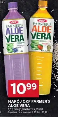 Stokrotka Napój OKF Farmer's Aloe Vera, tiramisu, original, różne rodzaje oferta