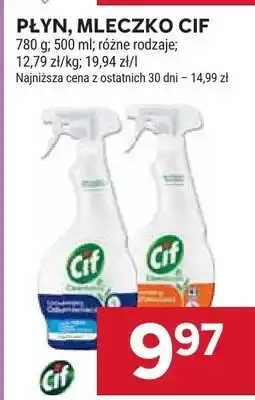 Stokrotka Płyn, mleczko Cif oferta