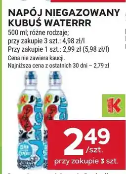 Stokrotka Napój niegazowany Kubuś Waterrr oferta