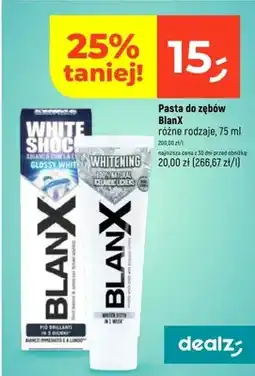Dealz Pasta do zębów różne rodzaje oferta