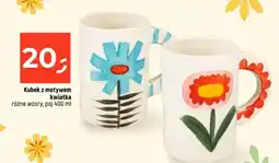 Dealz Kubek z motywem kwiatka różne wzory oferta