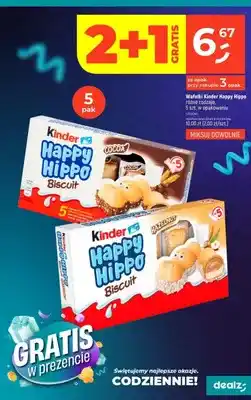 Dealz Wafelki biscuit różne rodzaje oferta