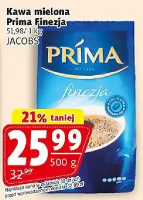 Prim Market Kawa mielona Prima Finezja oferta