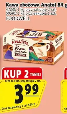Kawa zbożowa Anatol 84g przy zakupie 2 szt