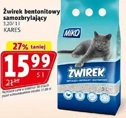 Prim Market Żwirek bentonitowy samozbylający oferta
