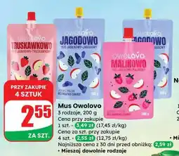 Dino Mus jabłkowo-truskawkowy oferta