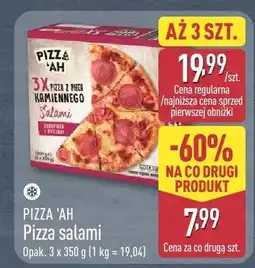 ALDI Pizza salami 3-pak oferta