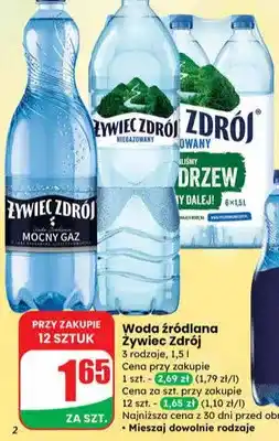 Dino Woda źródlana 3 rodzaje oferta