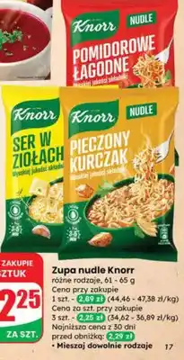 Dino Zupa nudle ser w ziołach oferta