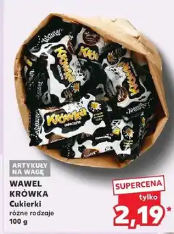 Kaufland Cukierki Krówka różne rodzaje oferta
