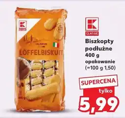 Kaufland Biszkopty podłużne oferta