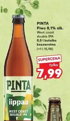 Kaufland Piwo West Coast Double IPA Pinta ippaa oferta