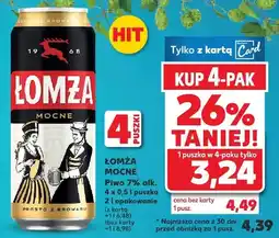 Kaufland Piwo Mocne oferta