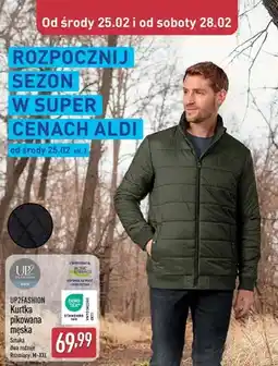 ALDI Kurtka pikowana, męska, 2 rodzaje oferta