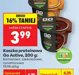 Biedronka Go Active Kaszka proteinowa oferta