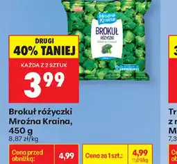 Biedronka Mroźna Kraina Brokuł różyczki oferta