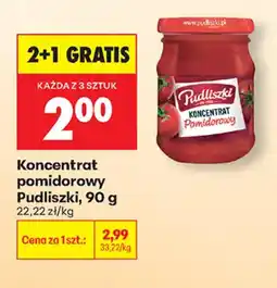 Biedronka Pudliszki Koncentrat pomidorowy oferta