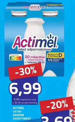 Hildebrandt Actimel danone asortyment oferta
