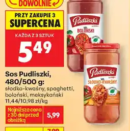Biedronka Sos Pudliszki oferta