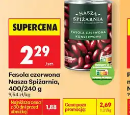 Biedronka Fasola czerwona Nasza Spiżarnia oferta