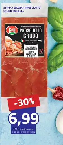 Hildebrandt Szynka włoska prosciutto crudo bell oferta