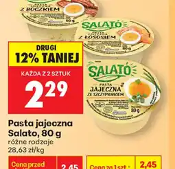 Biedronka Salato Pasta jajeczna oferta