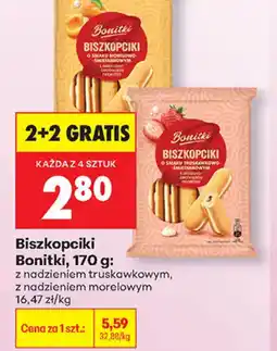 Biedronka Bonitki Biszkopciki oferta