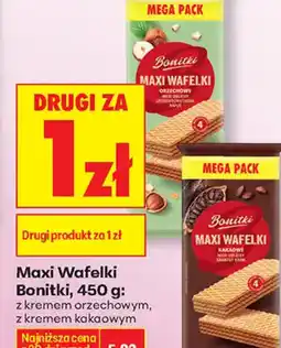 Biedronka Maxi Wafelki Bonitki oferta