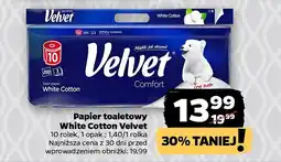 Netto Papier toaletowy White Cotton Velvet oferta