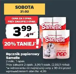 Netto Ręcznik papierowy Samelle oferta