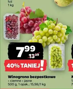 Netto Winogrono bezpestkowe oferta