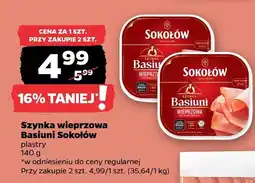 Netto Szynka wieprzowa Basiuni Sokołów oferta