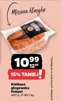 Netto Kiełbasa głogowska Pekpol oferta