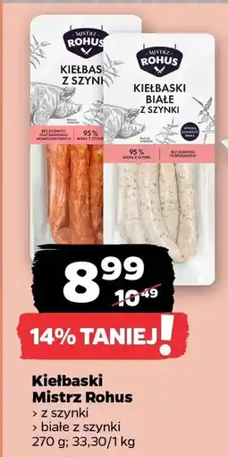 Netto Kiełbaski Mistrz Rohus oferta
