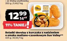 Netto Roladki devolay z kurczaka z nadzieniem o smaku maślano-czosnkowym sun valley oferta