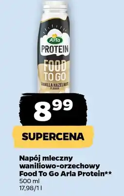 Netto Napój mleczny waniliowo-orzechowy Food To Go Arla Protein oferta