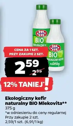 Netto Ekologiczny kefir naturalny BIO Mlekovita oferta