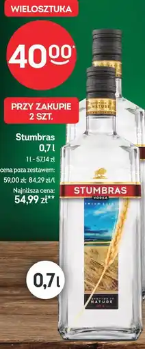 Żabka Wódka Stumbras oferta