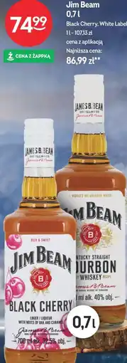 Żabka Jim Beam 0,7 l Black Cherry, White Label oferta