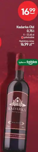 Żabka Wino Kadarka Old oferta
