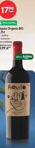 Żabka Wino Piquito Organic BIO oferta