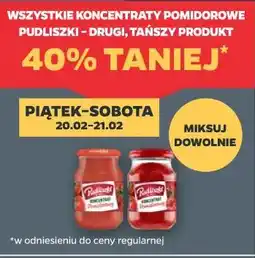 Netto Wszystkie koncentraty pomidorowe Pudliszki oferta